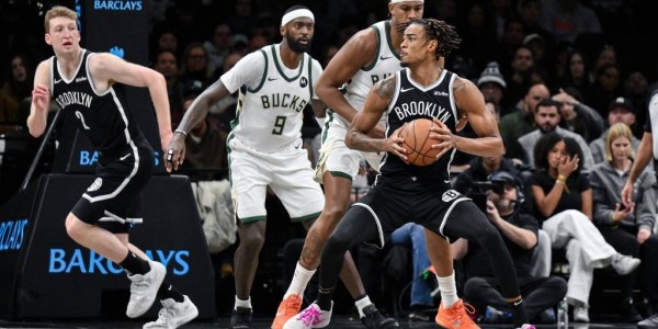 小波特12+6特伦特20分 篮网大胜雄鹿